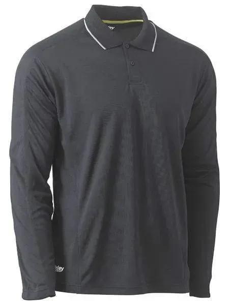 Bisley Long Sleeve Cool Mesh Polo Shirt BK6425